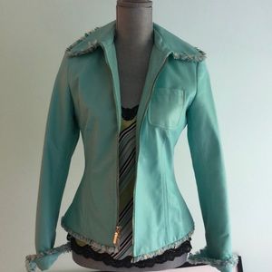 vintage leather jacket